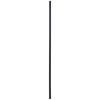 Schrankgriff Unit L: 10 cm Kunststoff Schwarz - Schwarz, MODERN, Kunststoff (101cm) - Ondega