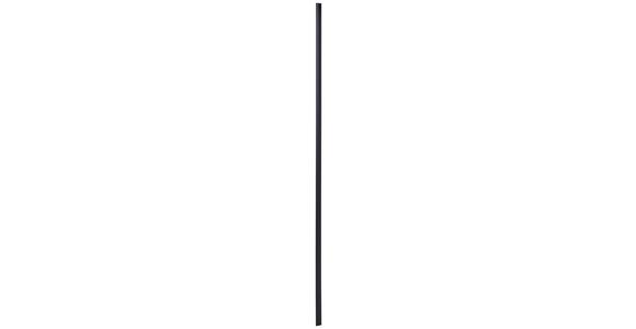 Schrankgriff Unit L: 10 cm Kunststoff Schwarz - Schwarz, MODERN, Kunststoff (101cm) - Ondega