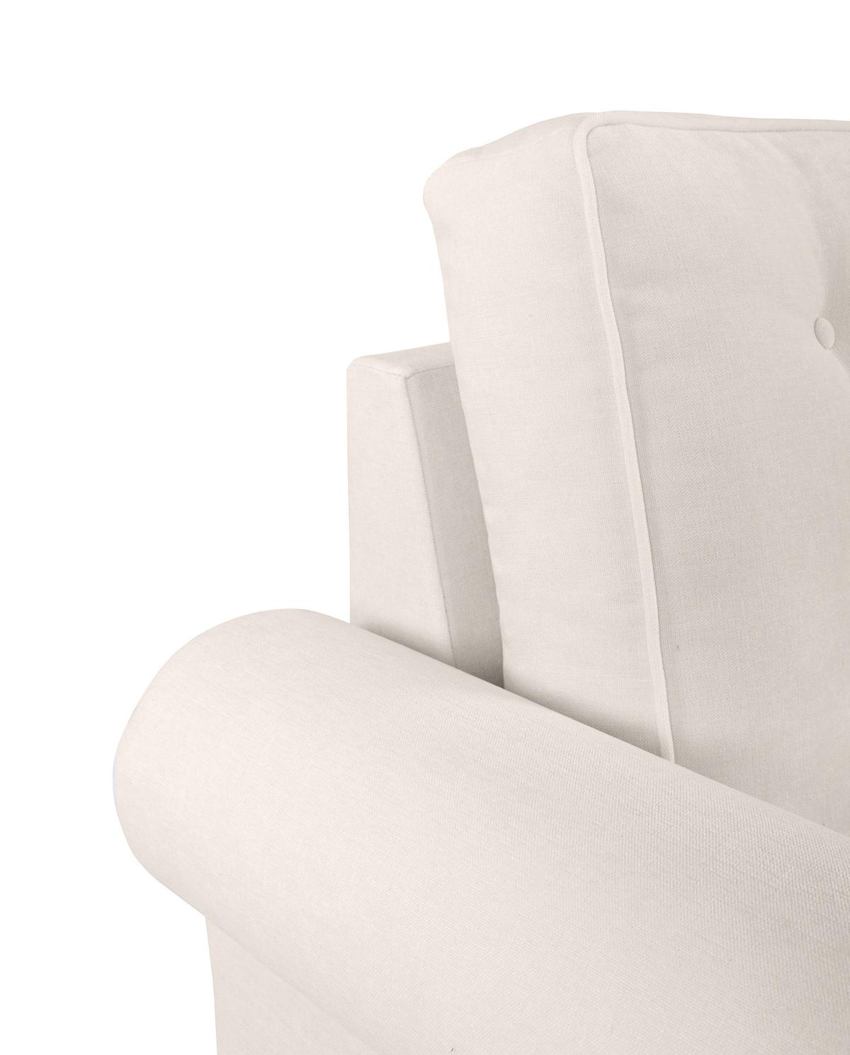 Sessel Arles, Creme 02 B: 93 Cm - Buchefarben/Creme, Design, Textil (93/89/82cm) - MID.YOU