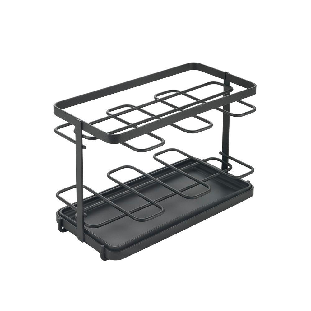 Küchenutensilienhalter Tokyo Lava - Schwarz, Basics, Metall (23/11/15cm)