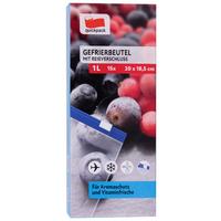 Gefrierbeutel FILIP 1 Liter mit Zippverschluss - Transparent, Basics, Kunststoff (20/18cm) - Quick Pack