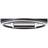 LED-Paneel G99928a06 Maureen - Schwarz, Design, Kunststoff/Metall (5/37/37cm) - Brilliant