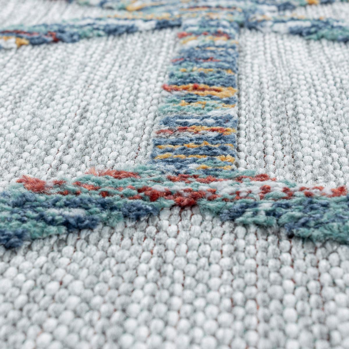 Flachwebeteppich Bahama - Multicolor, Design, Textil (240/340cm) - Novel