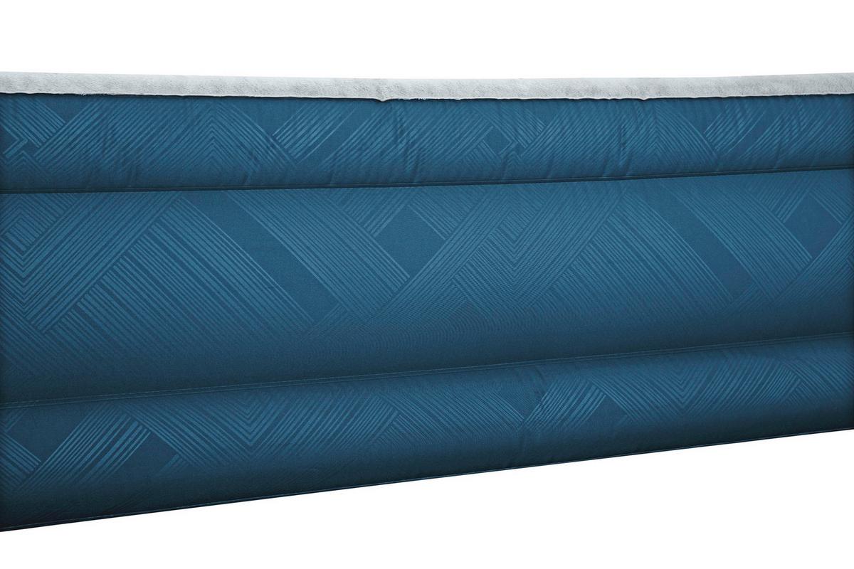 Luftbett Andrea 203x152x46 Cm Bis 350kg, Inkl. Pumpe - Grau/Hellblau, KONVENTIONELL, Kunststoff/Metall (203/152/46cm) - Bestway