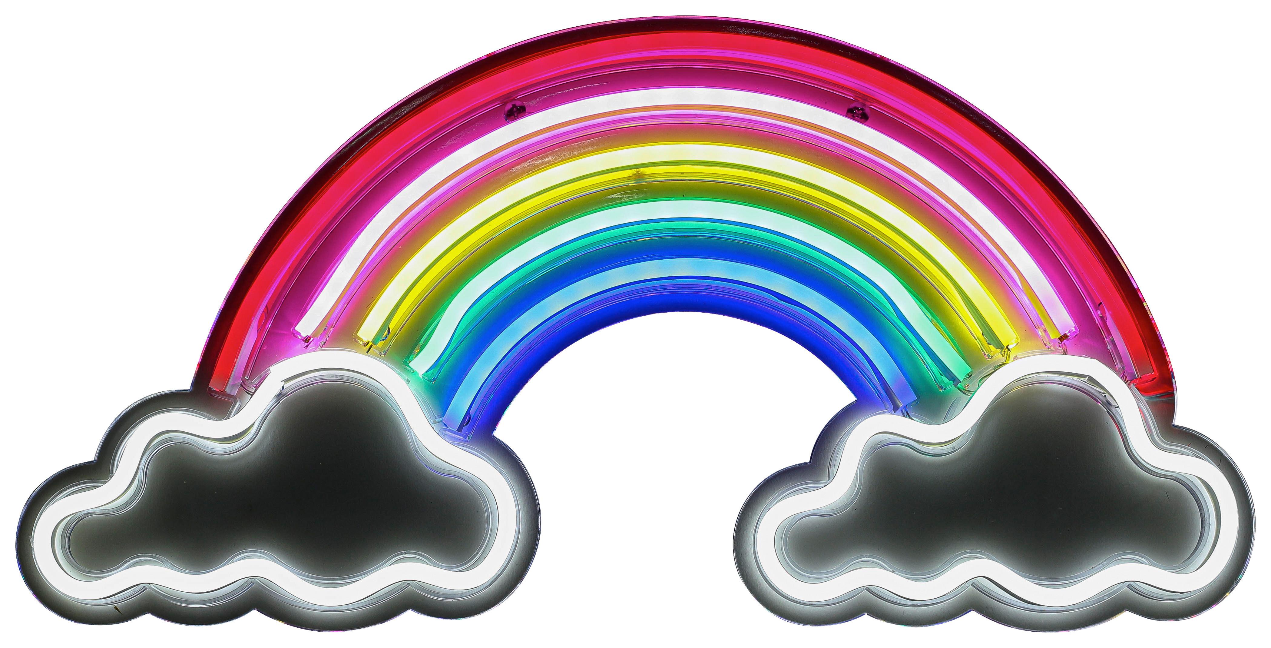 DEKORAČNÍ LED SVÍTIDLO RENIBO - bílá/průhledné, Moderní, plast (40/20/1,30cm) - Mömax