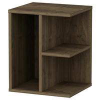 Nachtkästchen, Walnuss Dekor H: 50 cm, Prometheus - Walnussfarben, Design, Holzwerkstoff (40/50/39,6cm) - MID.YOU