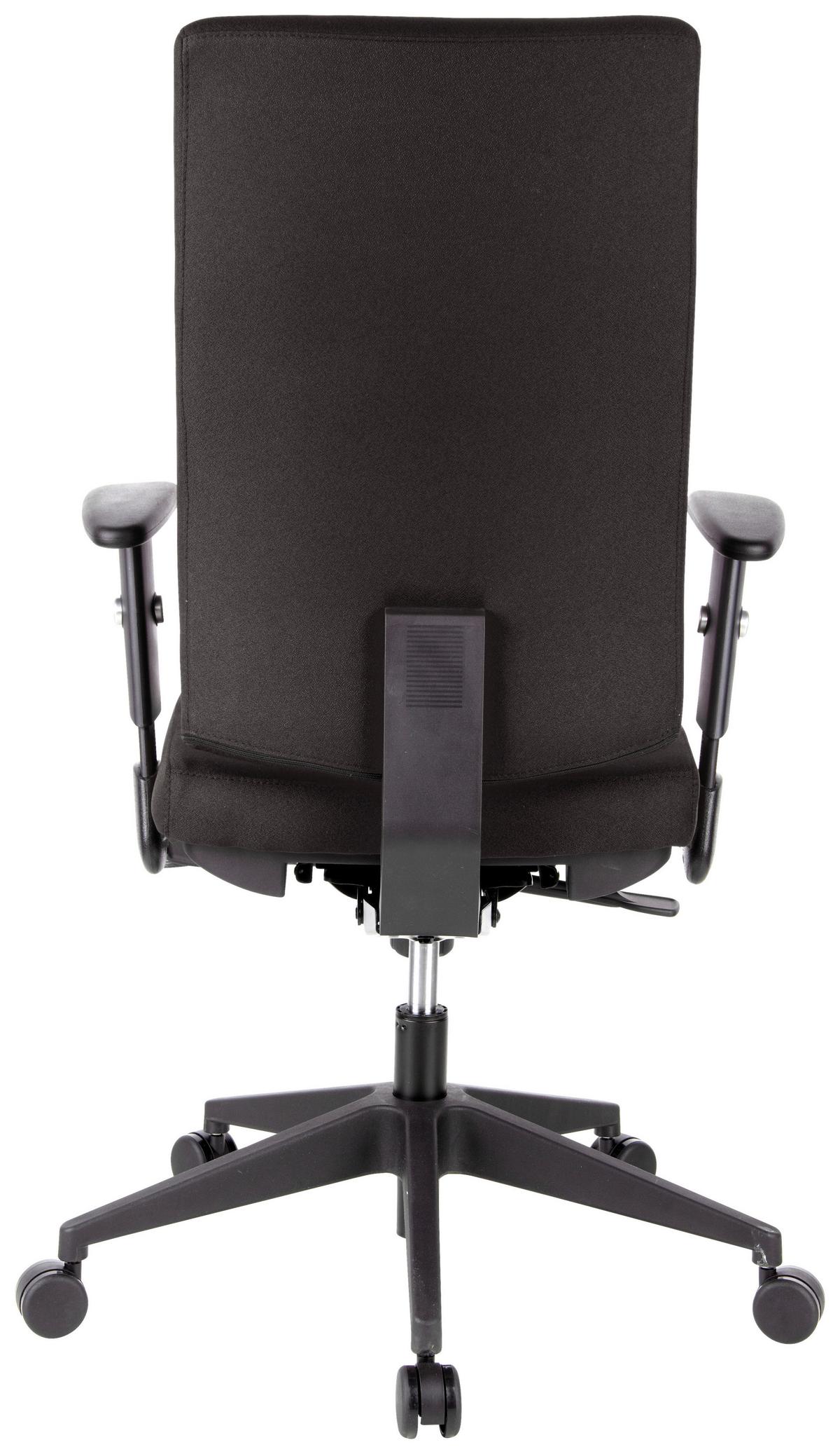 Drehstuhl Pro-Tec 300 Schwarz - Schwarz, MODERN, Kunststoff/Textil (57/125/53cm) - MID.YOU