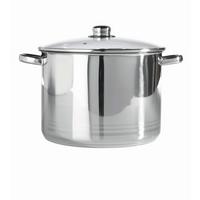 Hrnec Paula, 11,4l - čiré/barvy nerez oceli, Konvenční, kov/sklo (28/20cm) - Mömax