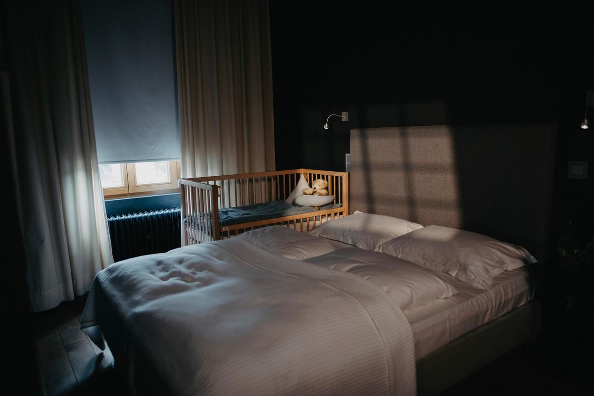 Beistellbett Buche - Buchefarben, Basics, Holz (124/90/64cm) - tiSsi