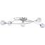 STROPNÁ LAMPA MIA - farby chrómu, Moderný, kov/sklo (76/20/15cm) - MÖMAX modern living