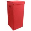 Wäschekorb Dreso Rot B: 30 Cm - Rot, MODERN, Textil (30/70/30cm) - MID.YOU