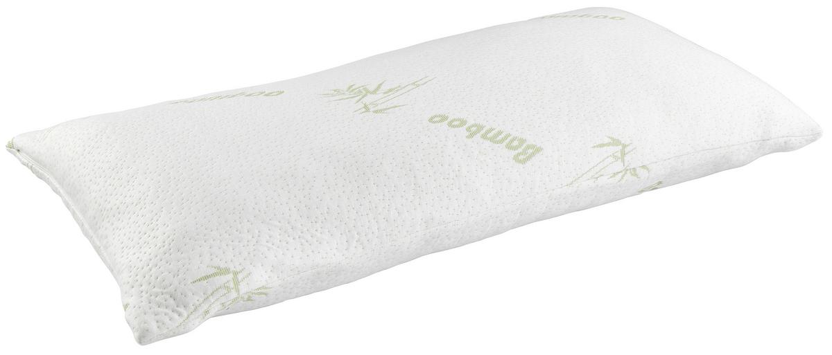 ANATOMICKÝ POLŠTÁŘ Bamboo Visco, 40/80cm - bílá, textil (40/80cm) - Nadana