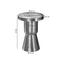 Beistelltisch mit Sockel Delyla, Silberfarben - Silberfarben, LIFESTYLE, Metall (43/59/43cm) - Livetastic Beistelltisch mit Sockel Delyla, Silberfarben - Silberfarben, LIFESTYLE, Metall (43/59/43cm) - Livetastic
