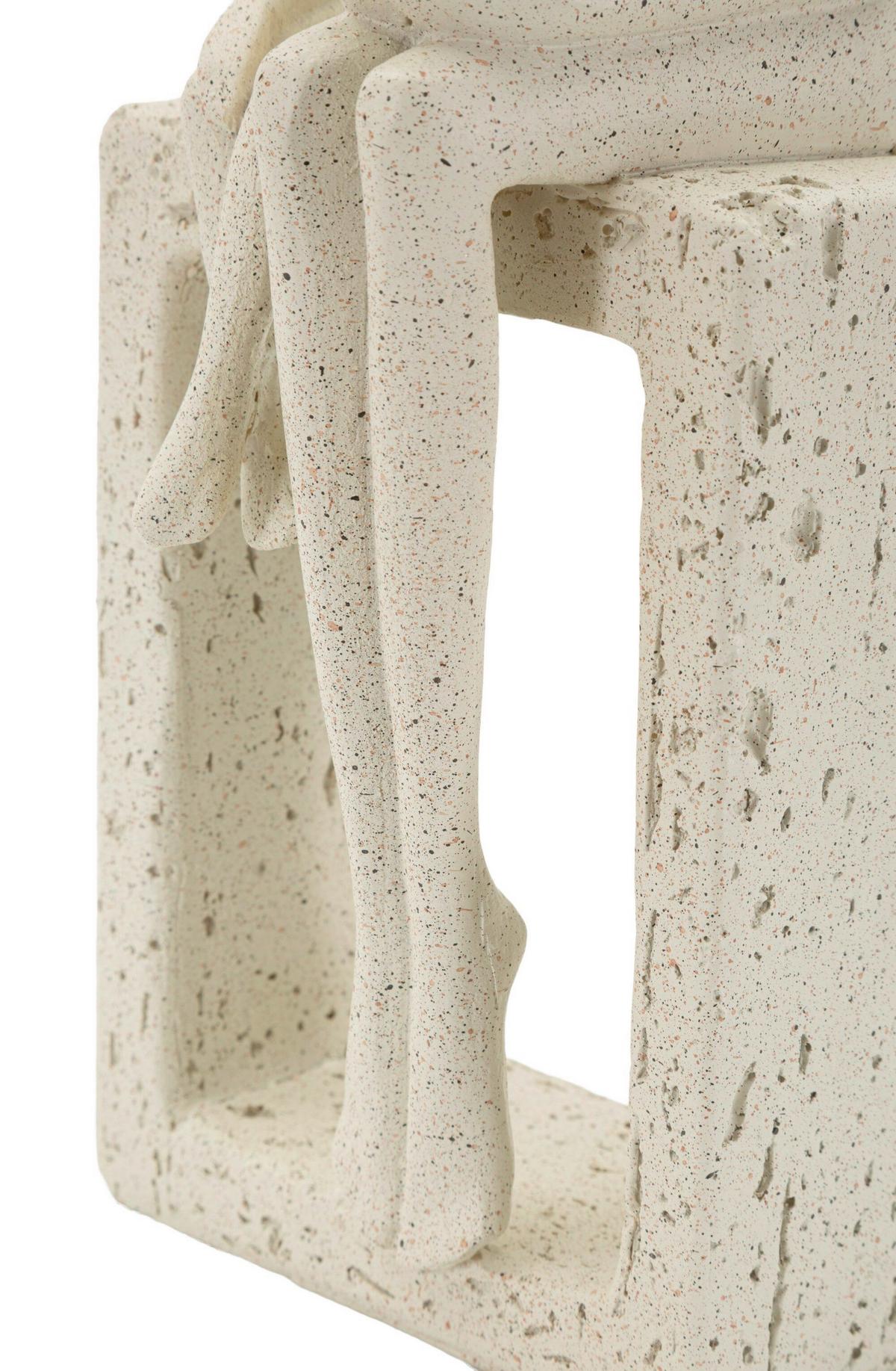 Skulptur Kunststoff, Cream - Basics, Kunststoff (10/26/7.5cm)