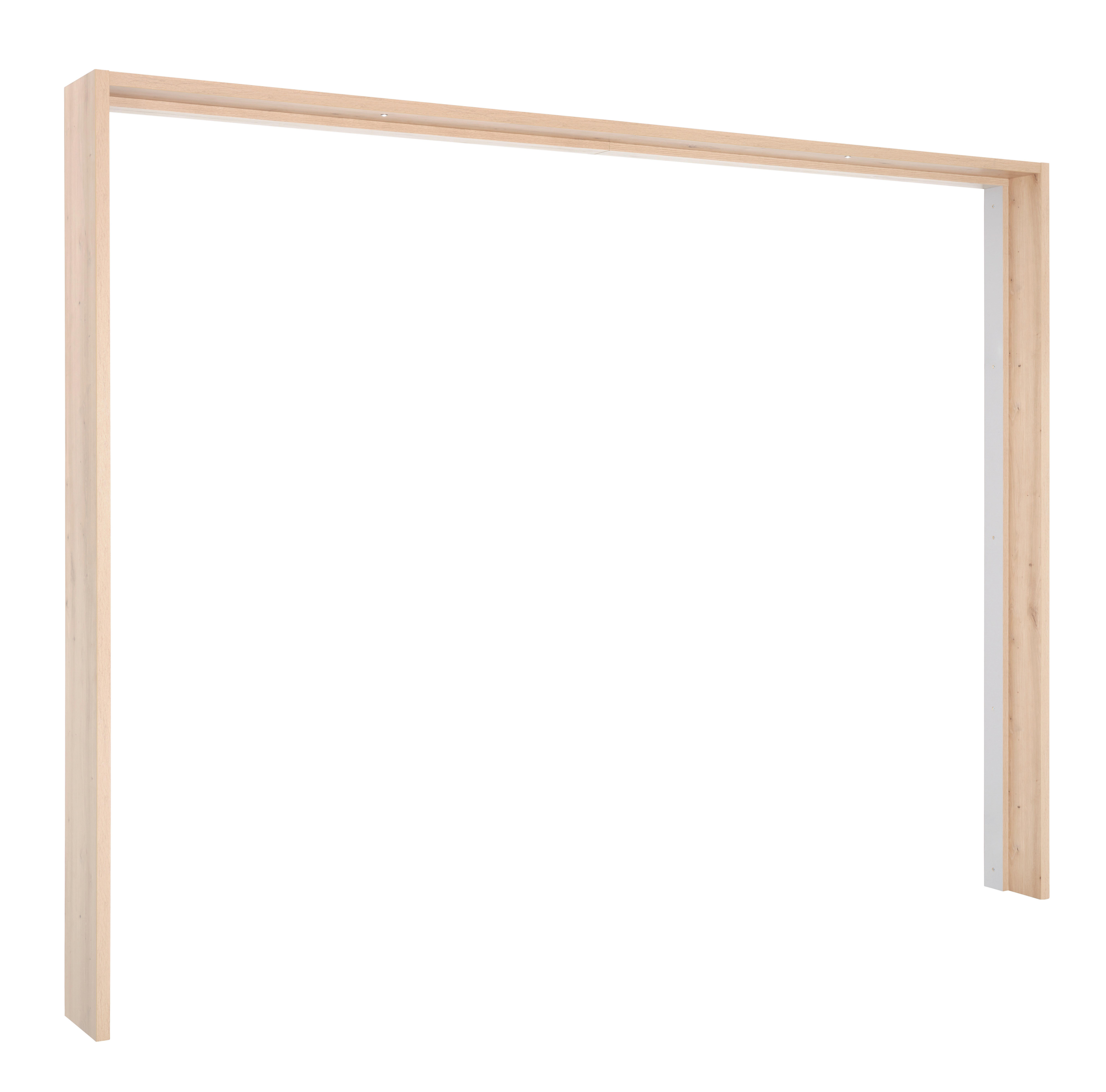 Pasparta CHANTON š. 231 cm, dekor dub Artisan - farba duba, Modern, kov/kompozitné drevo (231/216/24cm) - Mömax