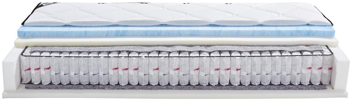 Boxspring Matrac Valerie 140/200 Cm - fehér, textil (140/200cm) - Ele