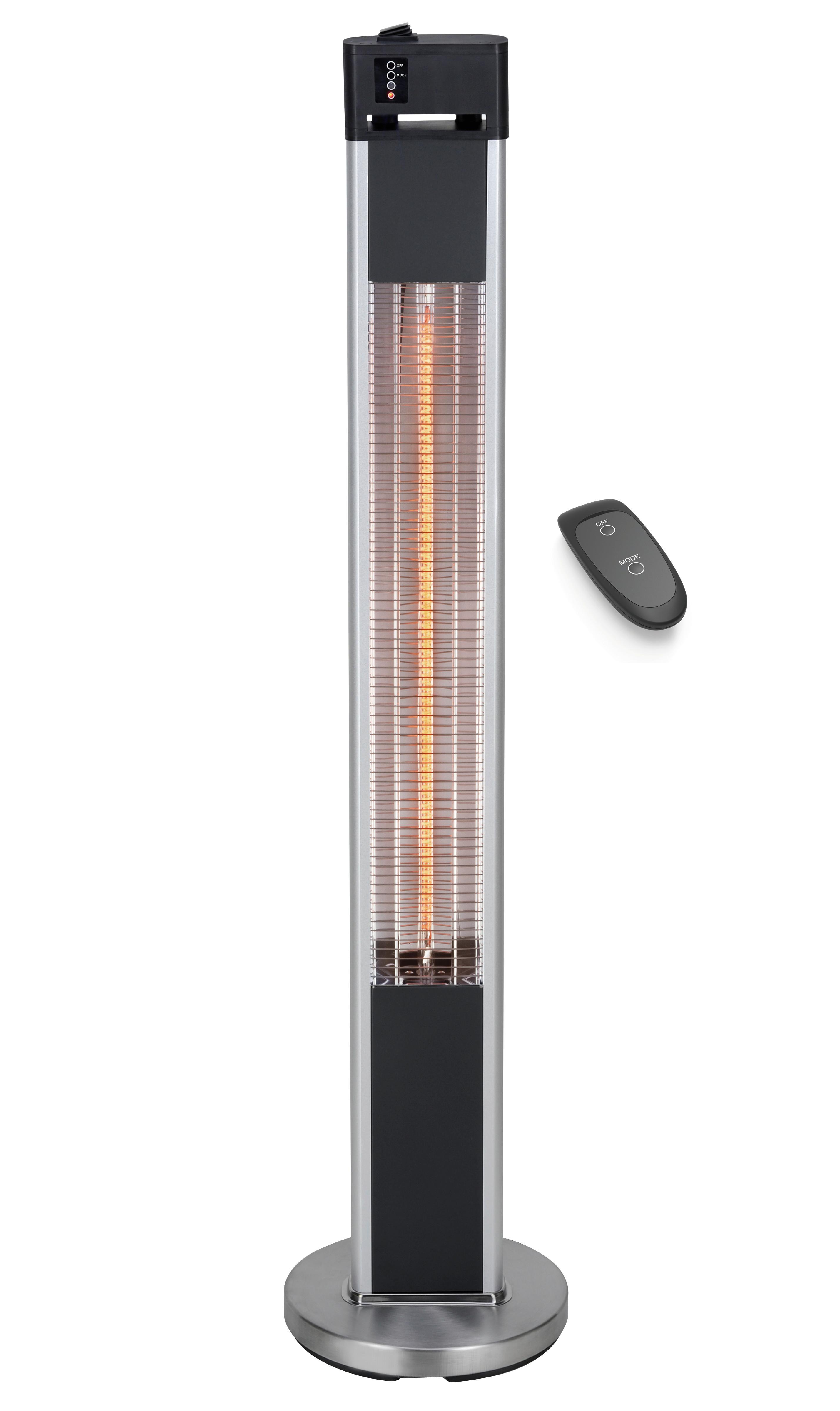 Heizstrahler Ho 2000 - Alufarben, Basics (20/200/20cm) - Nabo