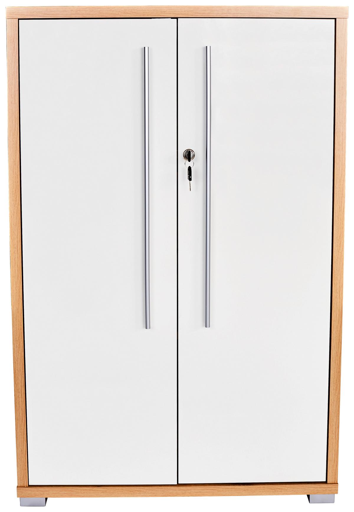 Aktaszekrény Profi - tölgyfa színű/fehér, Modern, faalapú anyag (75/113/35cm) - Ondega