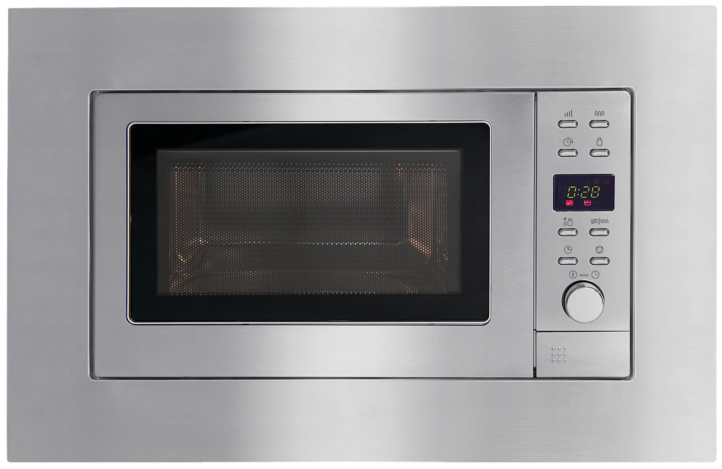 Einbaumikrowelle Emw 13185 E - Silberfarben, Basics, Kunststoff/Metall (59,5/39/32cm) - Amica