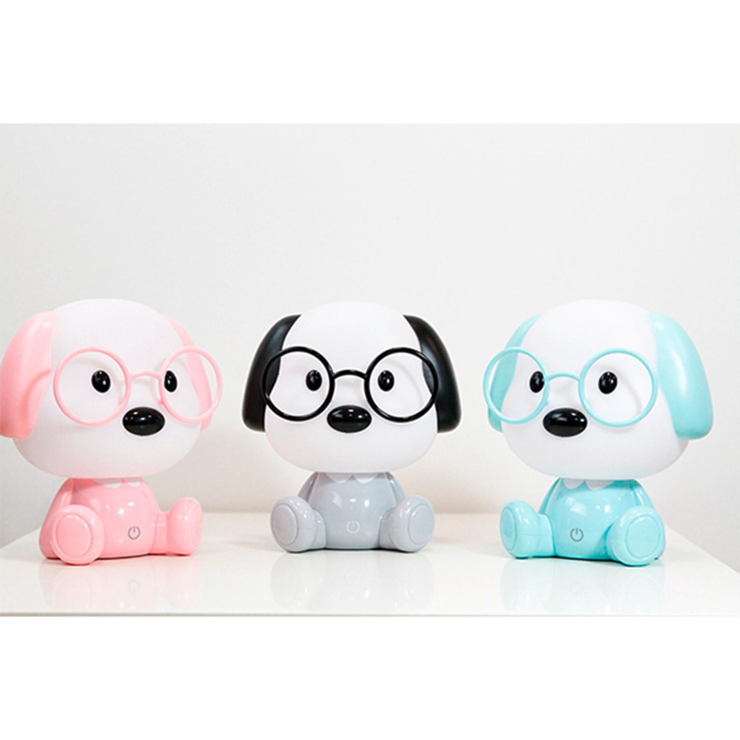Kindertischleuchte 075/Lc - Weiß/Hellblau, Basics, Kunststoff (17/17/20cm)