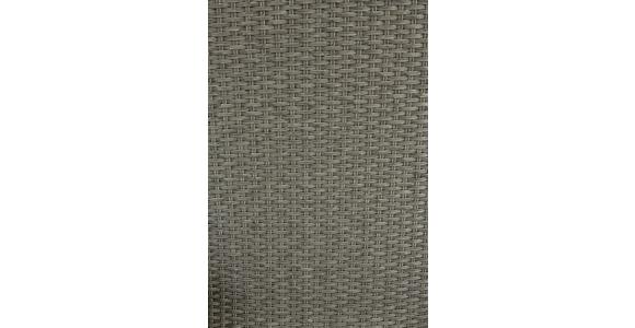 Loungegarnitur 4-Tlg Santander Metall/Polly-Rattan mit Kissen - Grau, MODERN, Kunststoff/Textil (120/60/60cm) - Beldano