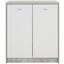 Kommode B 74cm 4-You New, Beton Optik/Weiß - Weiß/Grau, MODERN, Holzwerkstoff (74/85,4/34,6cm) Kommode B 74cm 4-You New, Beton Optik/Weiß - Weiß/Grau, MODERN, Holzwerkstoff (74/85,4/34,6cm)