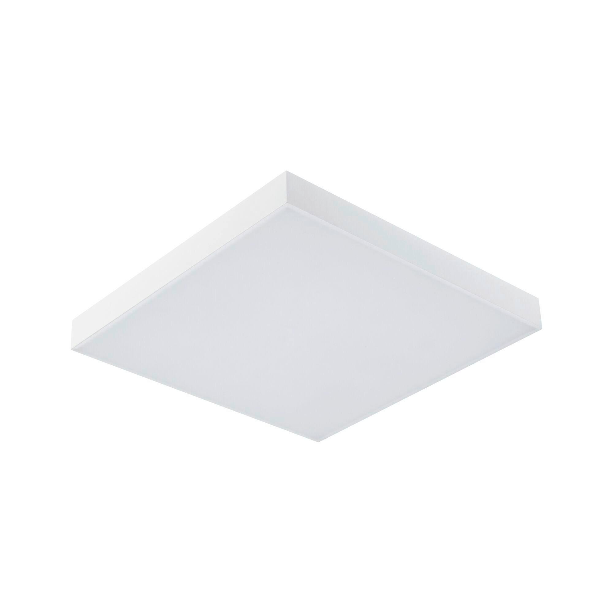 LED-Paneel L: 29,5 cm dimmbar - Weiß, Basics, Metall (29,5/29,5cm) - Paulmann