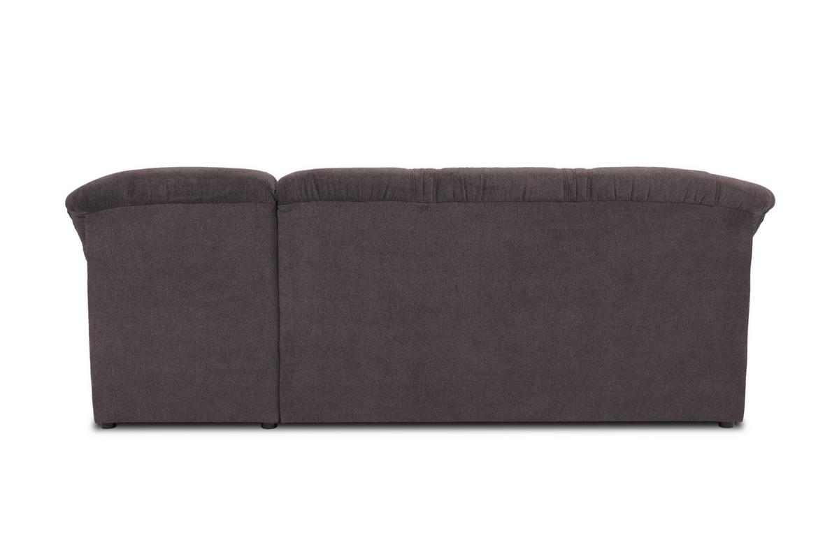 Ecksofa Sarafina - Greige/Schwarz, KONVENTIONELL, Textil (232/146cm) - MID.YOU