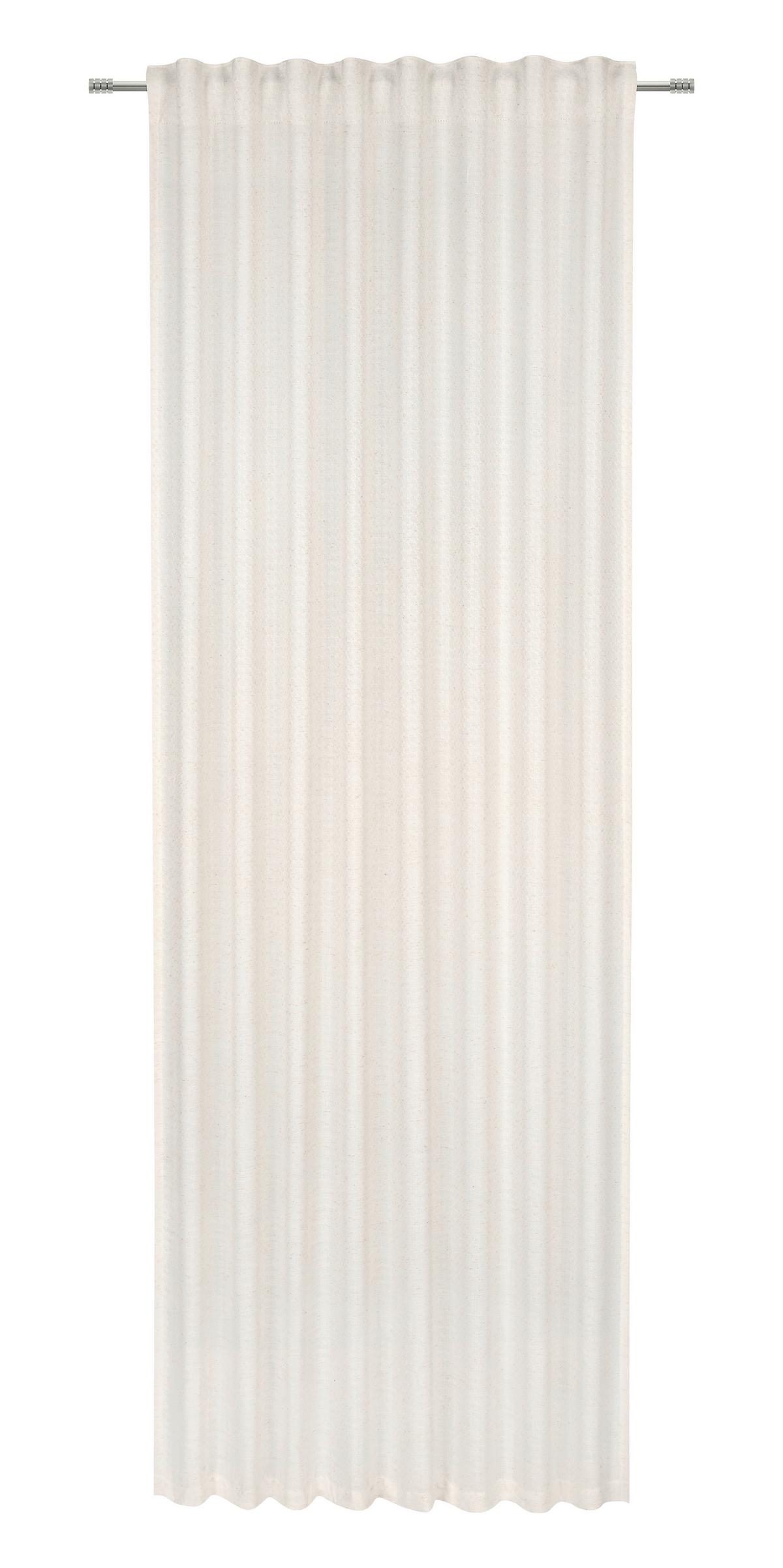 Fertigvorhang Ella - Beige, ROMANTIK / LANDHAUS, Textil (135/245cm) - James Wood