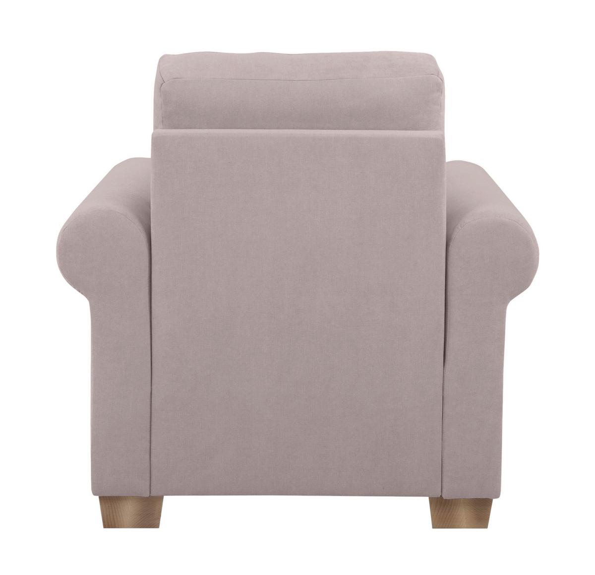 Sessel Arles, Taupe 1 B: 93 Cm - Taupe/Buchefarben, Design, Textil (93/89/82cm) - MID.YOU