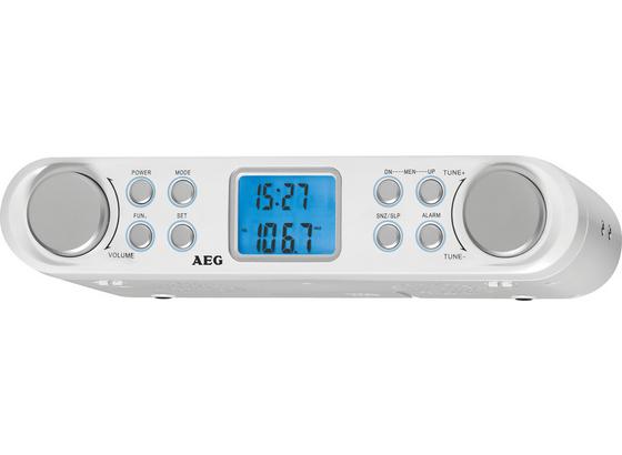 AEG Uhrenradio Krc 4344, Rudi - Silberfarben, KONVENTIONELL, Kunststoff (27/6.5/16cm) - AEG AEG Uhrenradio Krc 4344, Rudi - Silberfarben, KONVENTIONELL, Kunststoff (27/6.5/16cm) - AEG