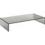 Tv Nástavec Universal 80cm - tmavě šedá, sklo (80/14/40cm) - Mömax modern living Tv Nástavec Universal 80cm - tmavě šedá, sklo (80/14/40cm) - Mömax modern living
