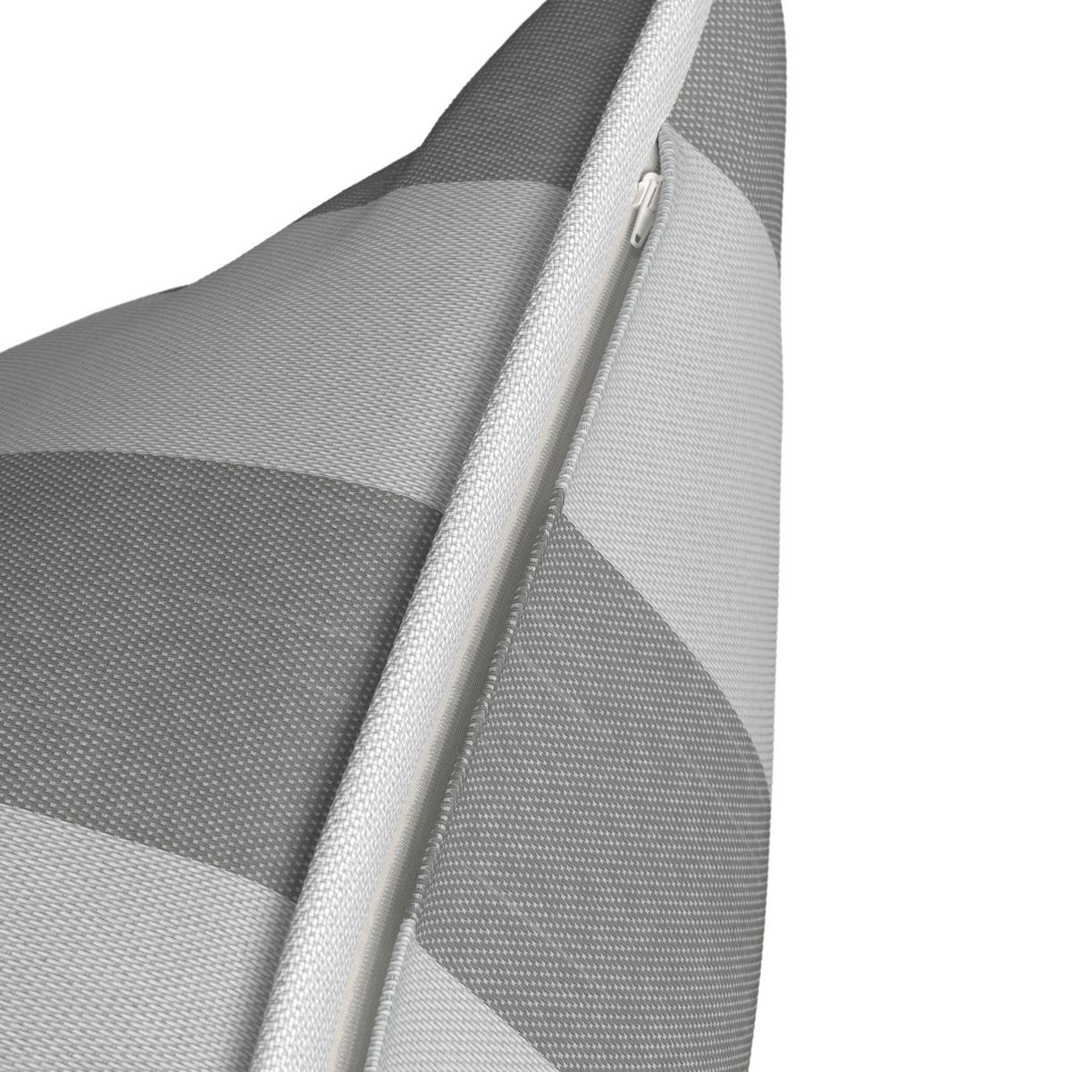 VENKOVNÍ POLŠTÁŘ MAGDA - šedá, Moderní, textil (45/8/45cm) - Bessagi Garden