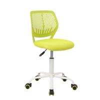 Otočná židle Kira Zelená cca. 40x87x44cm - bílá/zelená, Moderní, kov/dřevo (40/87/44cm) - Mömax