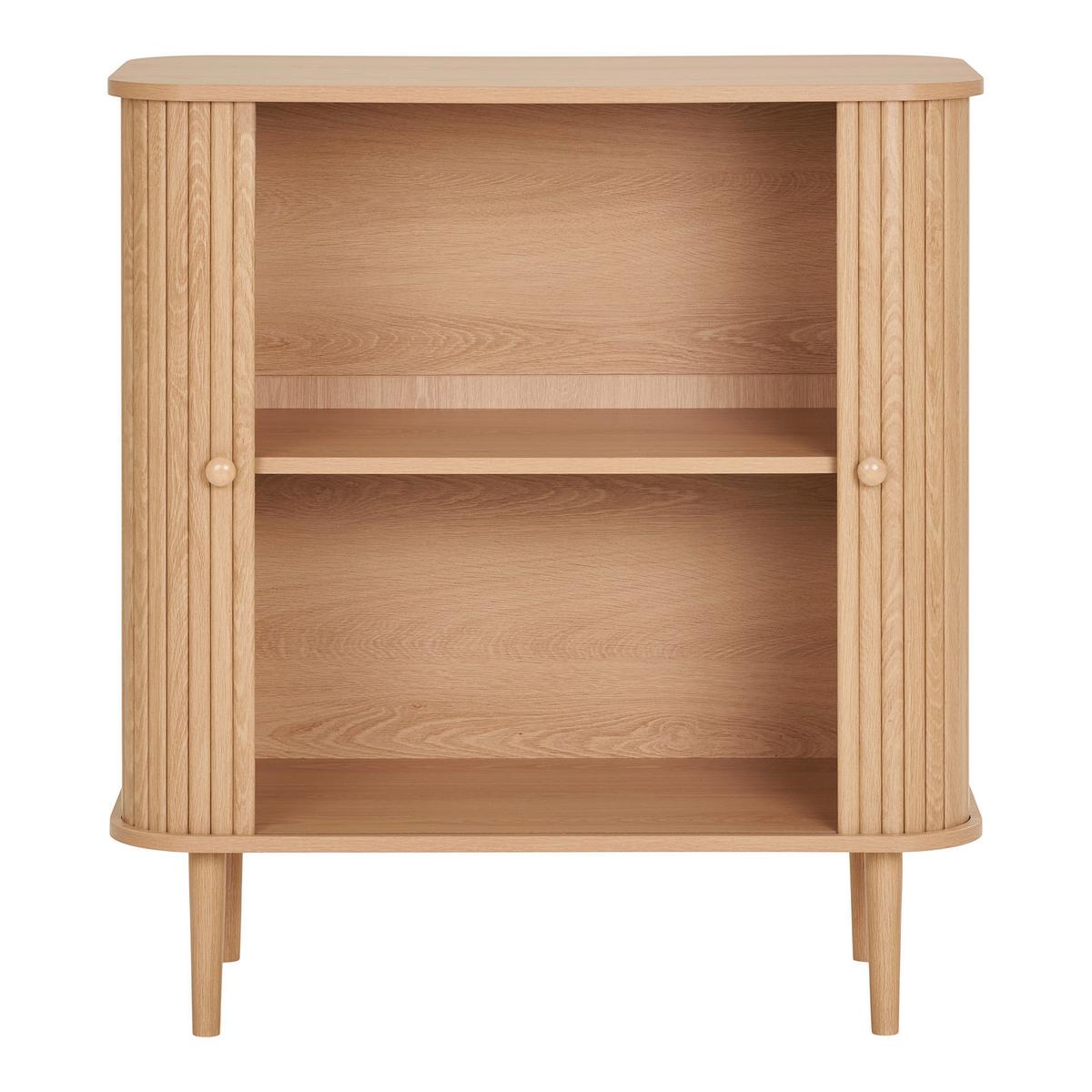 Sideboard Nikko Echtholz Kiefer B: 80cm - Naturfarben, Design, Holz/Holzwerkstoff (80/87/40cm) - MID.YOU