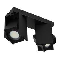 Strahler 57650-2 - Schwarz, Design, Metall (25,6/8,4/15,7cm) - Globo