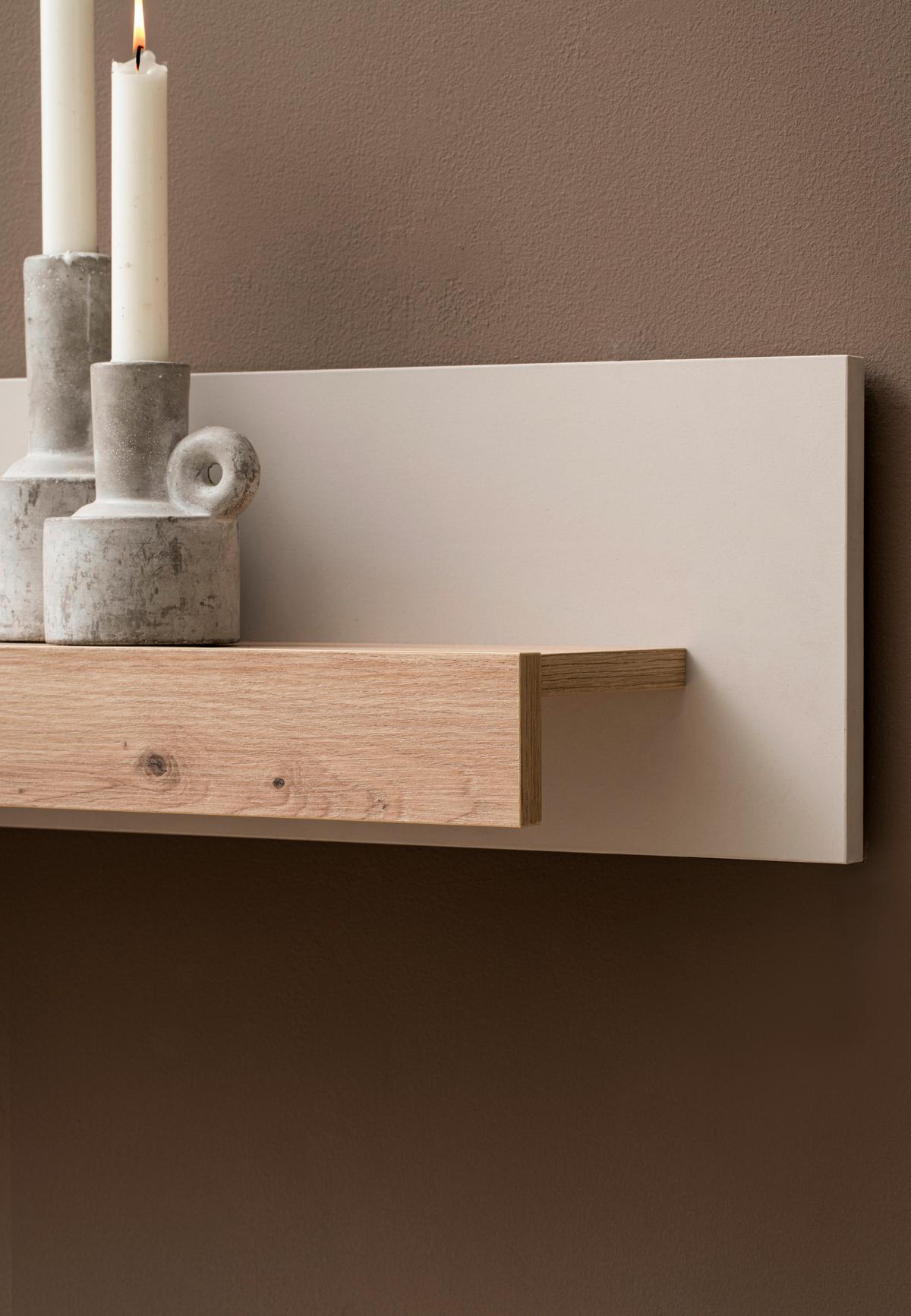 Wandboard Sonora Eiche Artisan B: 159cm - Eiche Artisan, Design, Holzwerkstoff (159/20/18cm) - MID.YOU