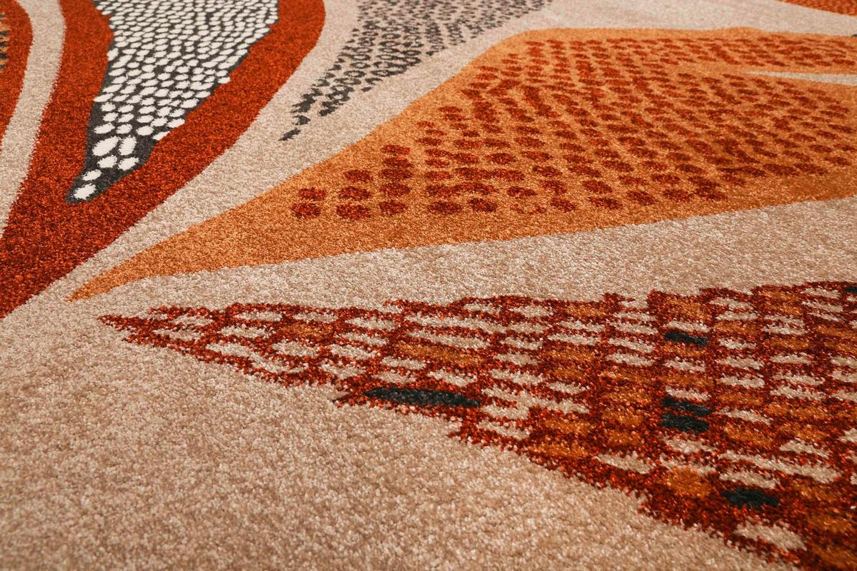 Webteppich Hazel - Braun, KONVENTIONELL, Textil (80/150cm) - Esprit
