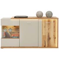 ŠIROKÁ KOMODA AMBIENTE - Moderní, kompozitní dřevo/plast (153,4/81,6/43,6cm)