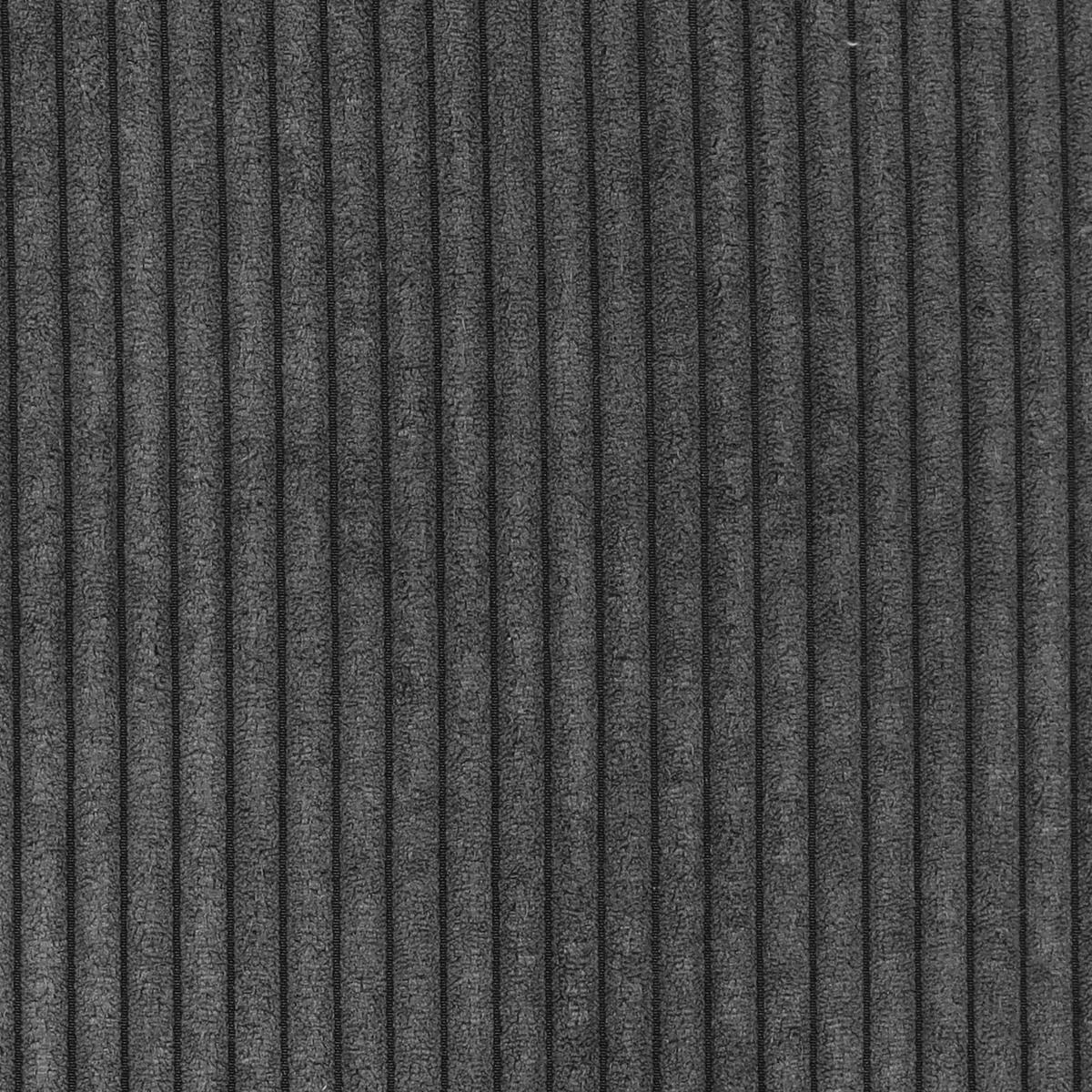 Bankkissen 2-Tlg. Set Cord, Grau, LxB: 40x35/38 cm - Basics, Textil (40/35/38/5/8cm)