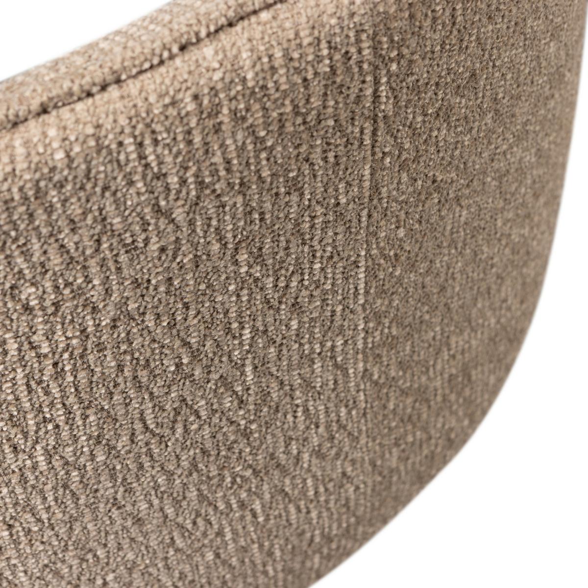 Armlehnstuhl Marten Sandfarben B: 70cm - Sandfarben, MODERN, Textil/Metall (70/90/66cm) - Livetastic
