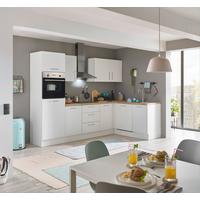 Eckküche Dekor Weiß/Eiche Dekor 280x175 cm - Weiß/Eiche Artisan, Basics, Holzwerkstoff (280/175cm) - MID.YOU