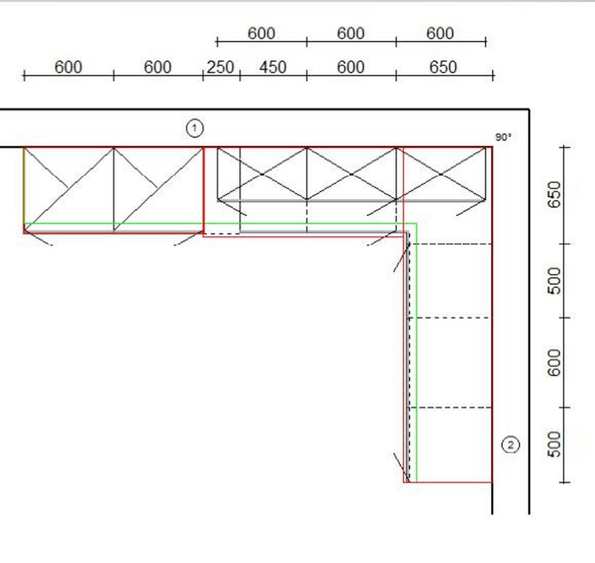 VESTAVNÁ KUCHYŇ HOME - (315/225cm)