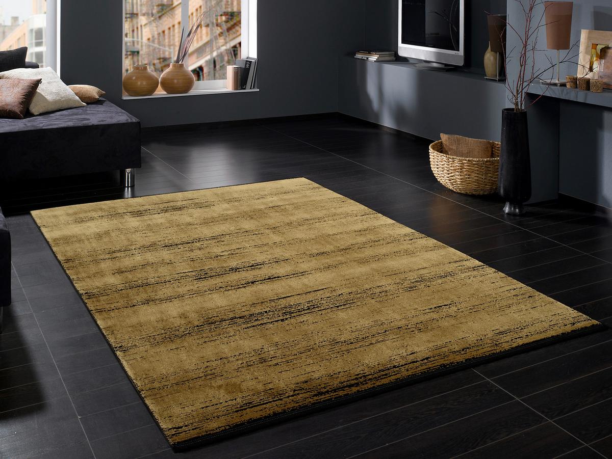 Webteppich Goldfarben Dallas 78 X 150 Cm - Goldfarben, Design, Textil (78/150cm) - Musterring