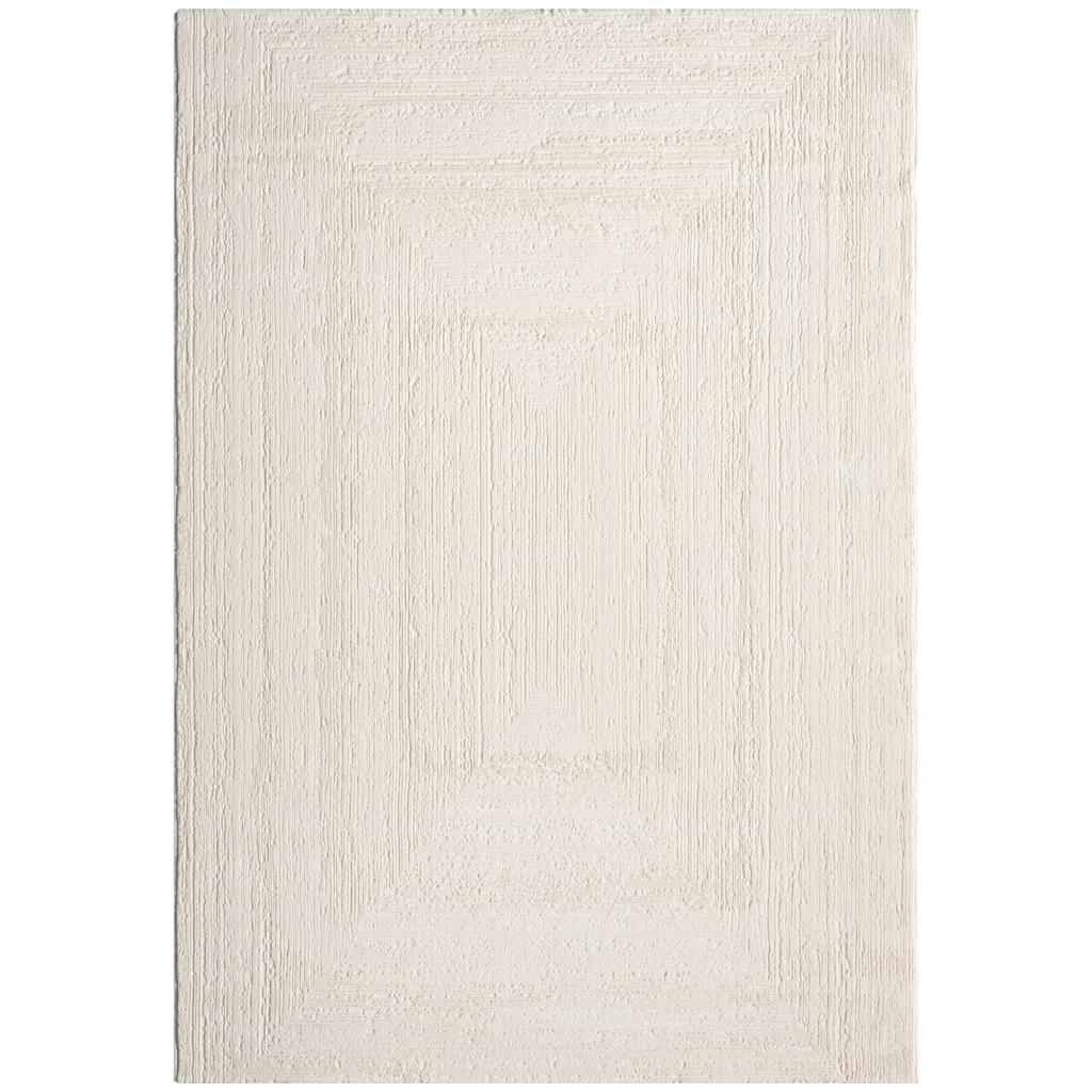 Webteppich Creme Cilian 120x170 cm, Jute