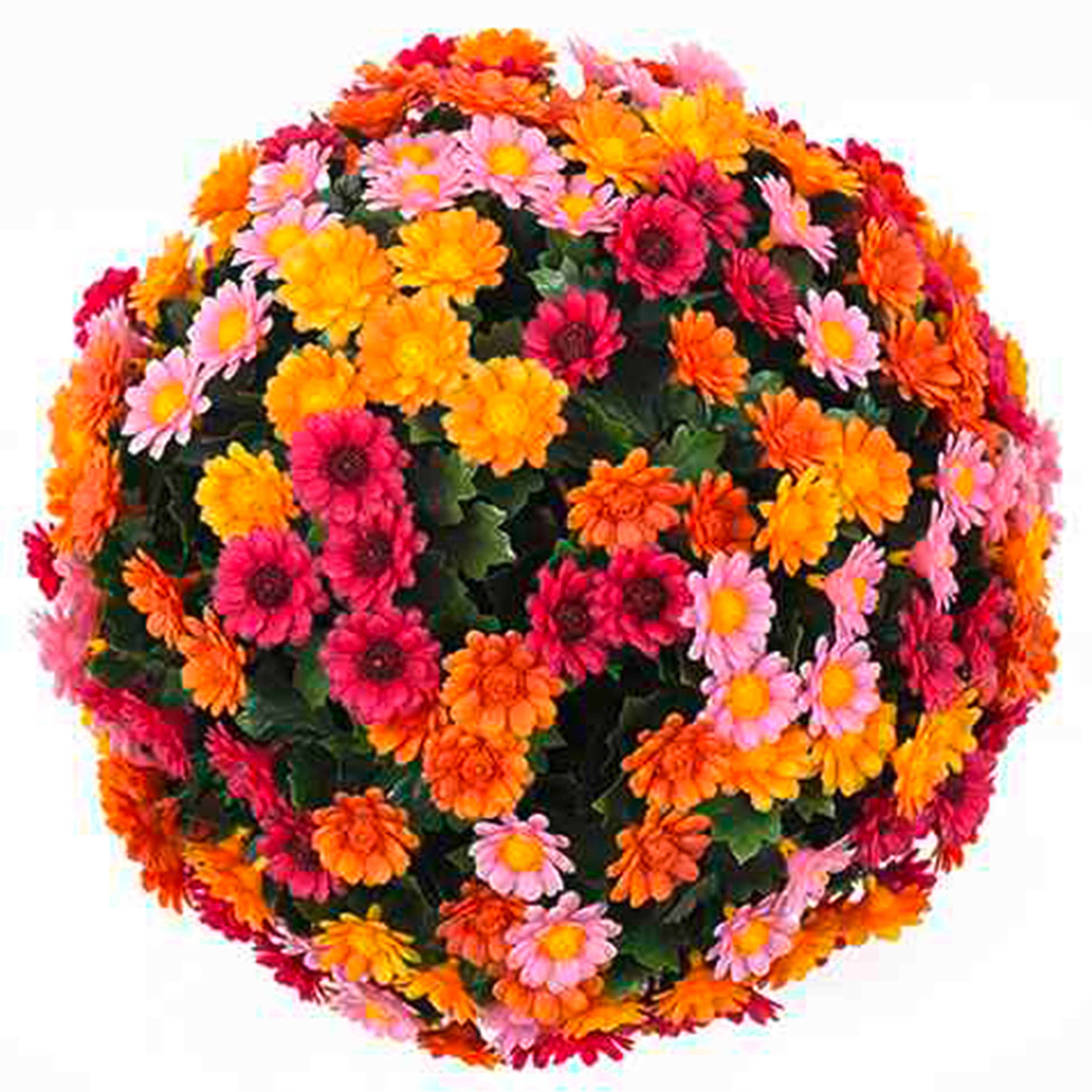 Blütenkugel Hanna - Multicolor, KONVENTIONELL, Kunststoff (27cm) - Luca Bessoni