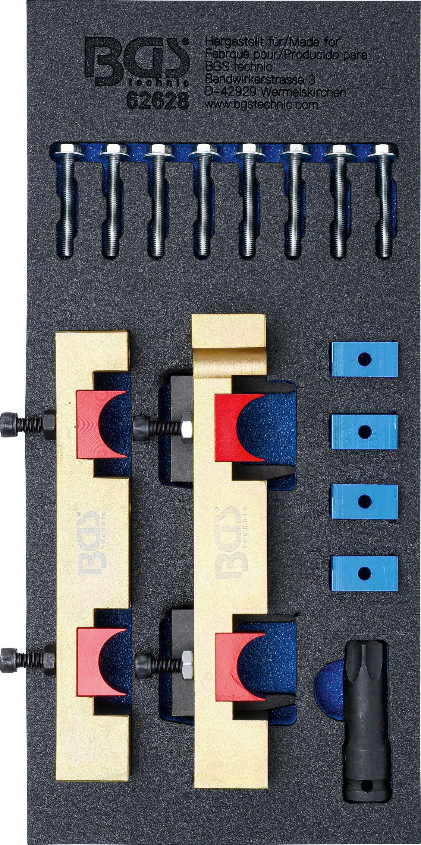 Motor-einstellwerkzeug-satz 62628 - Blau/Schwarz, Basics (39,5/18,6/9cm)