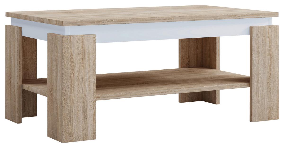 Konferenčný stolík Rolas, dub sonoma - dub sonoma, Modern, kompozitné drevo (90/53/41cm) - MID.YOU