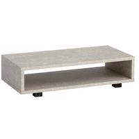 Couchtisch Sandfarben L: 100 cm - Sandfarben/Schwarz, Design, Holzwerkstoff/Kunststoff (100/50/25cm) - Livetastic