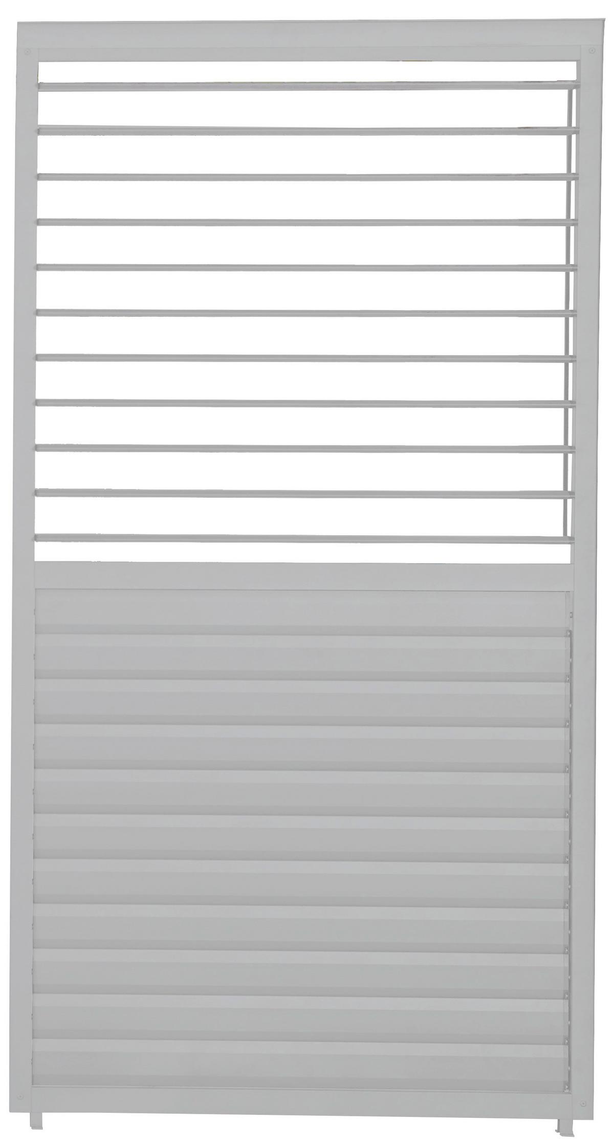 Lamellenteil Deluxe/Classic Weiss - verstellbar - Basics (123/240/10cm) - Gardenson